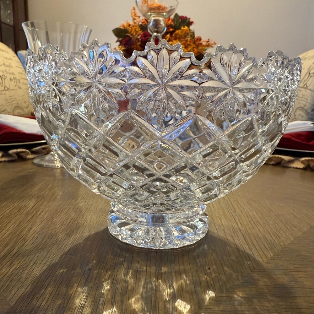 Elegant Crystal Glass Clear Brussels by Crystal Clear Industries